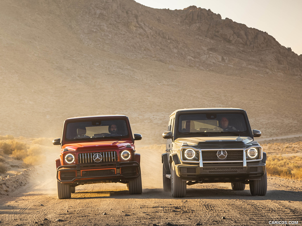 2019 Mercedes-AMG G63 (U.S.-Spec) and 2019 G550