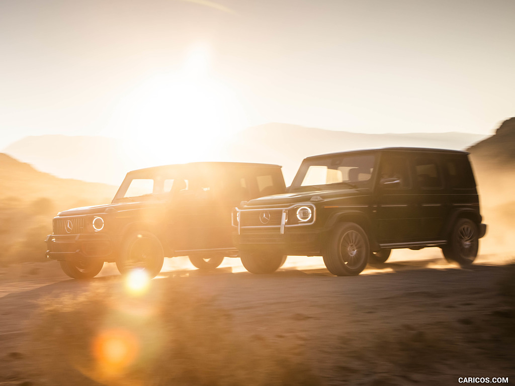 2019 Mercedes-AMG G63 (U.S.-Spec) and 2019 G550