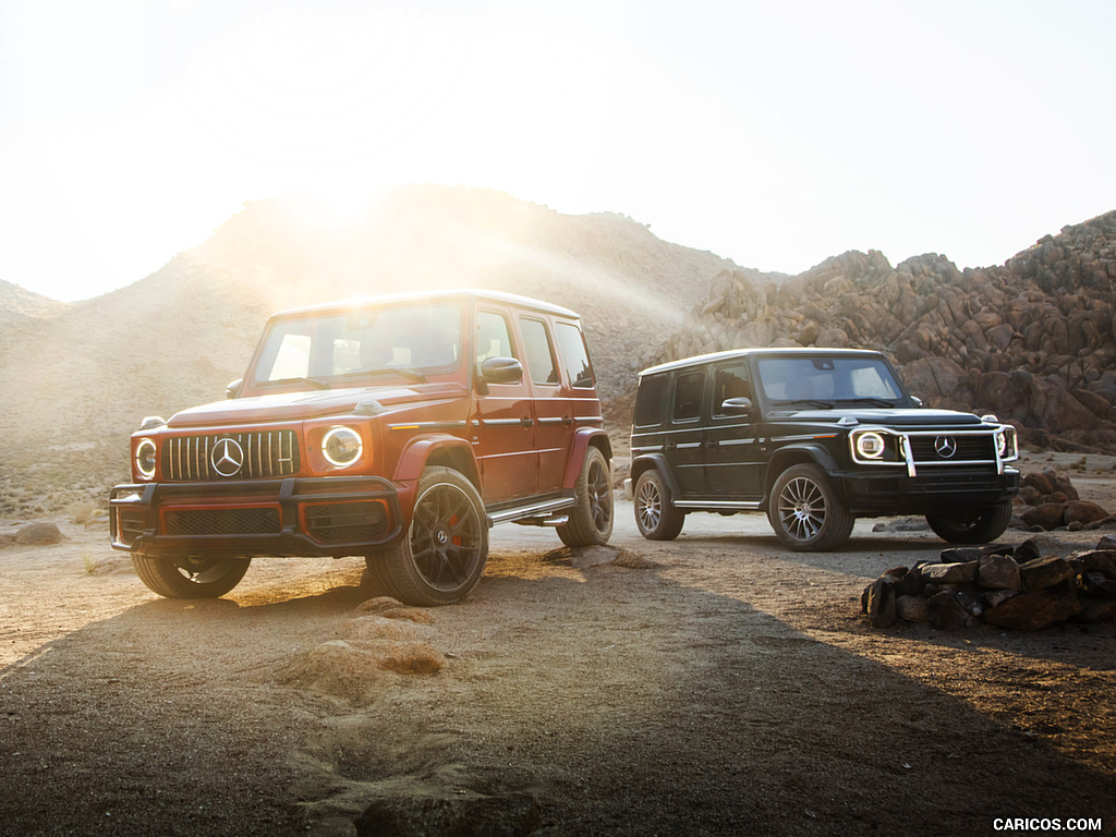 2019 Mercedes-AMG G63 (U.S.-Spec) and 2019 G550