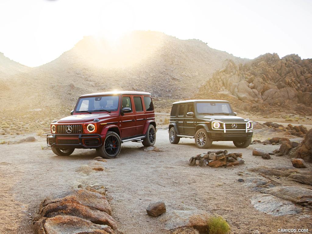 2019 Mercedes-AMG G63 (U.S.-Spec) and 2019 G550