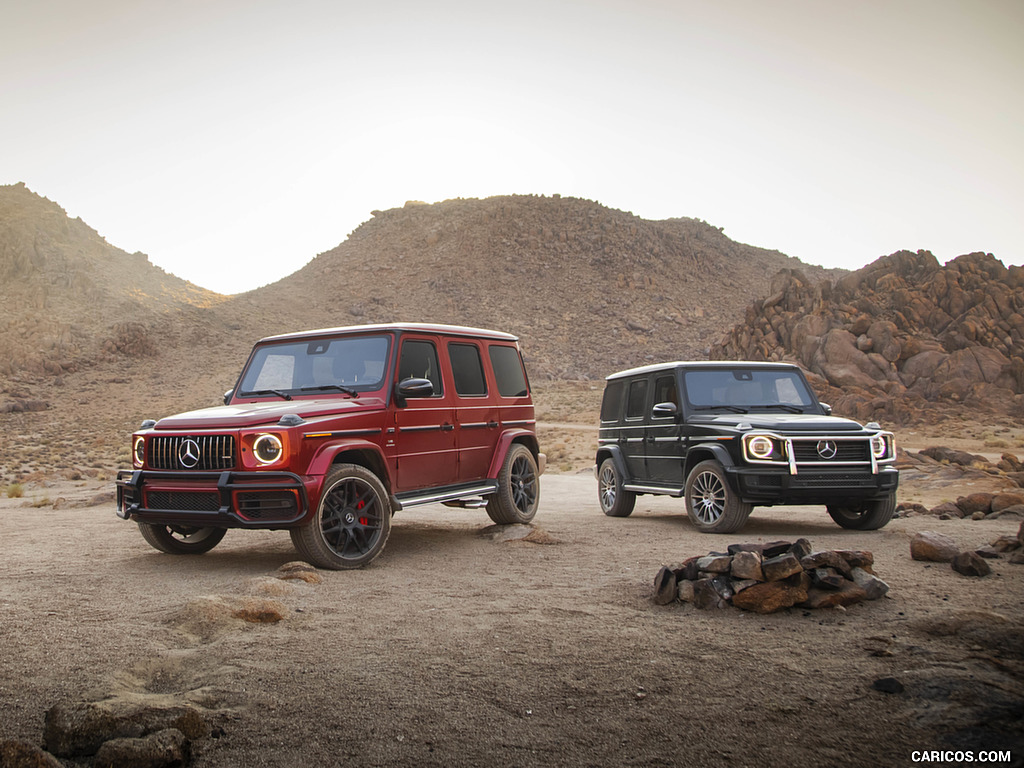 2019 Mercedes-AMG G63 (U.S.-Spec) and 2019 G550