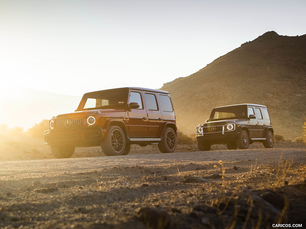 2019 Mercedes-AMG G63 (U.S.-Spec) and 2019 G550