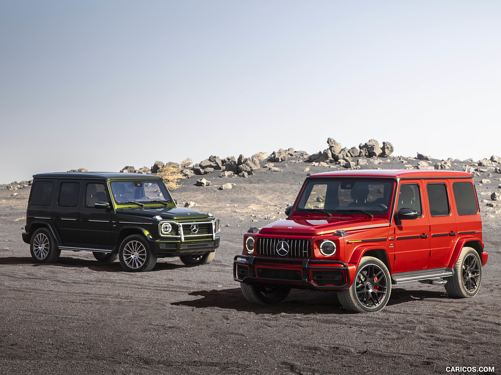 2019 Mercedes-AMG G63 (U.S.-Spec) and 2019 G550