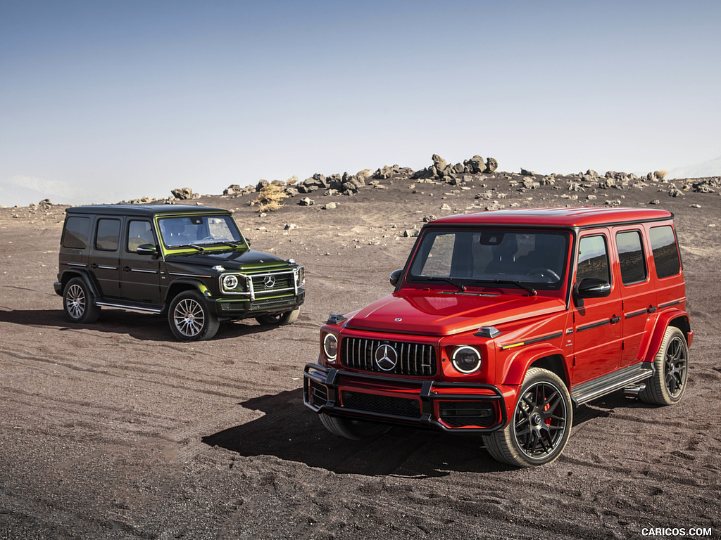 2019 Mercedes-AMG G63 (U.S.-Spec) and 2019 G550