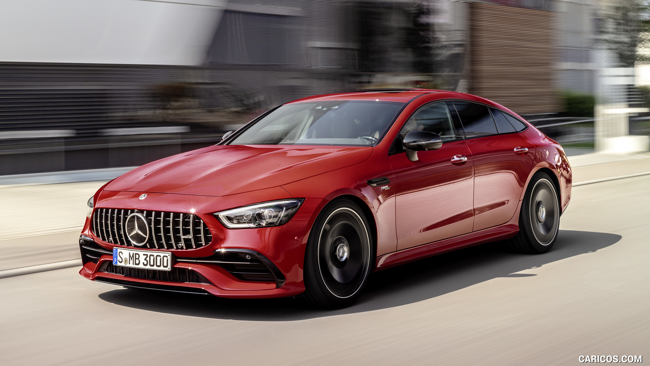 2019 Mercedes-AMG GT 43 4MATIC+ 4-Door Coupé (Color: Jupiter Red