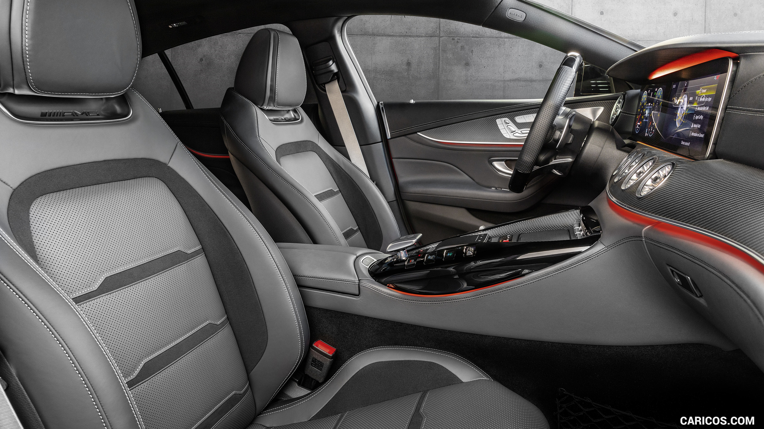 2019 Mercedes-AMG GT 43 4MATIC+ 4-Door Coupé - Interior, Front Seats, #16 of 16
