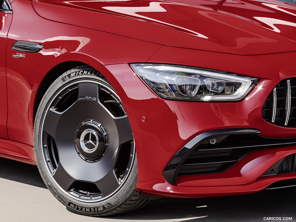 2019 Mercedes-AMG GT 43 4MATIC+ 4-Door Coupé (Color: Jupiter Red) - Detail