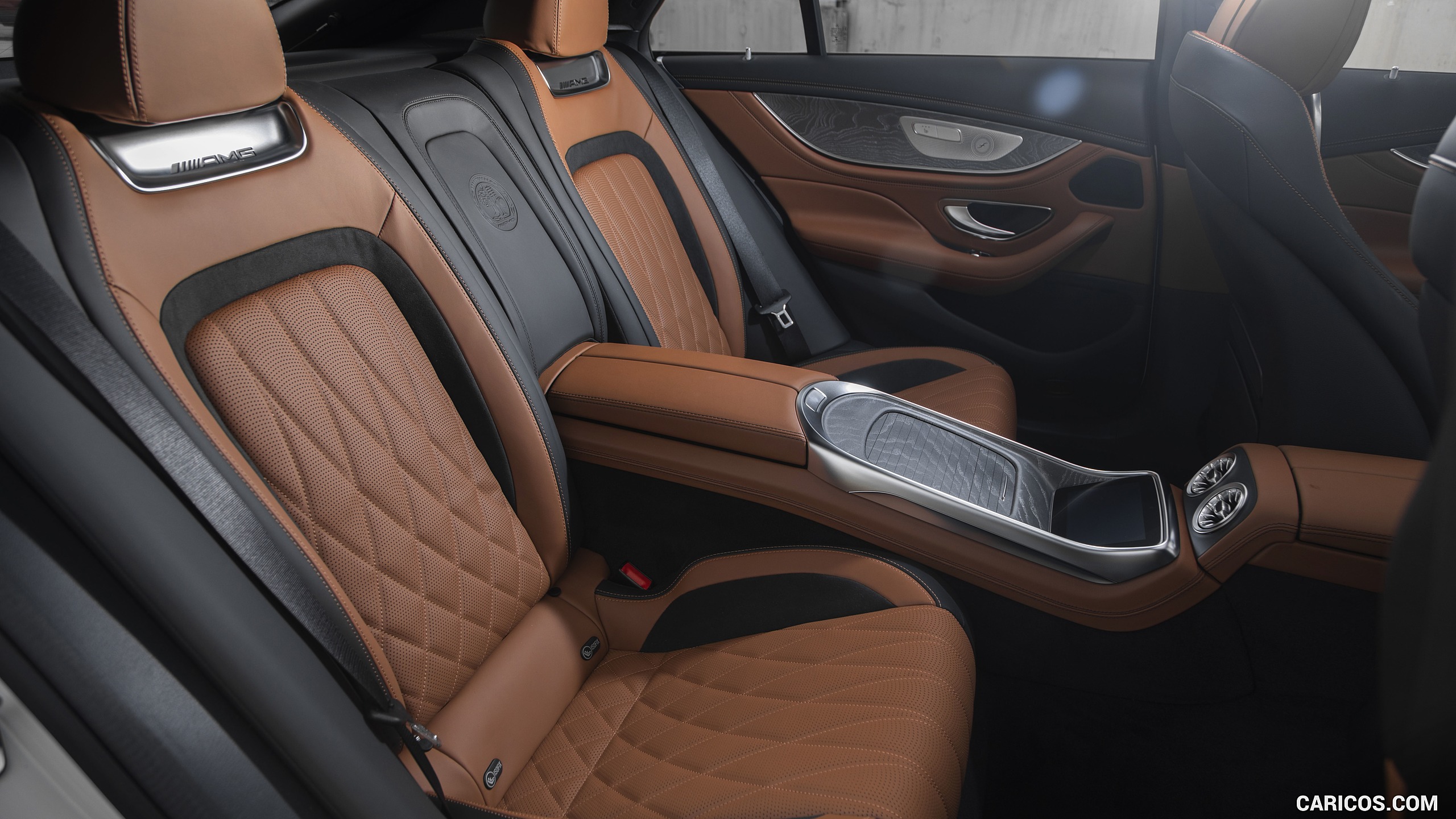 2019 Mercedes-AMG GT 53 4-Door Coupe (US-Spec) - Interior, Rear Seats, #365 of 427