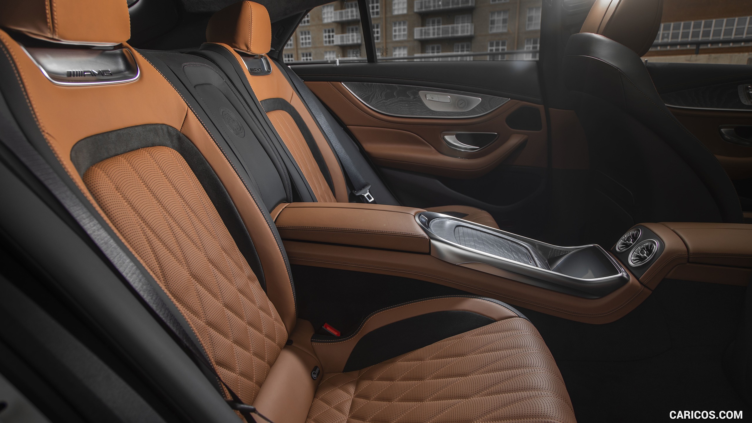2019 Mercedes-AMG GT 53 4-Door Coupe (US-Spec) - Interior, Rear Seats, #366 of 427