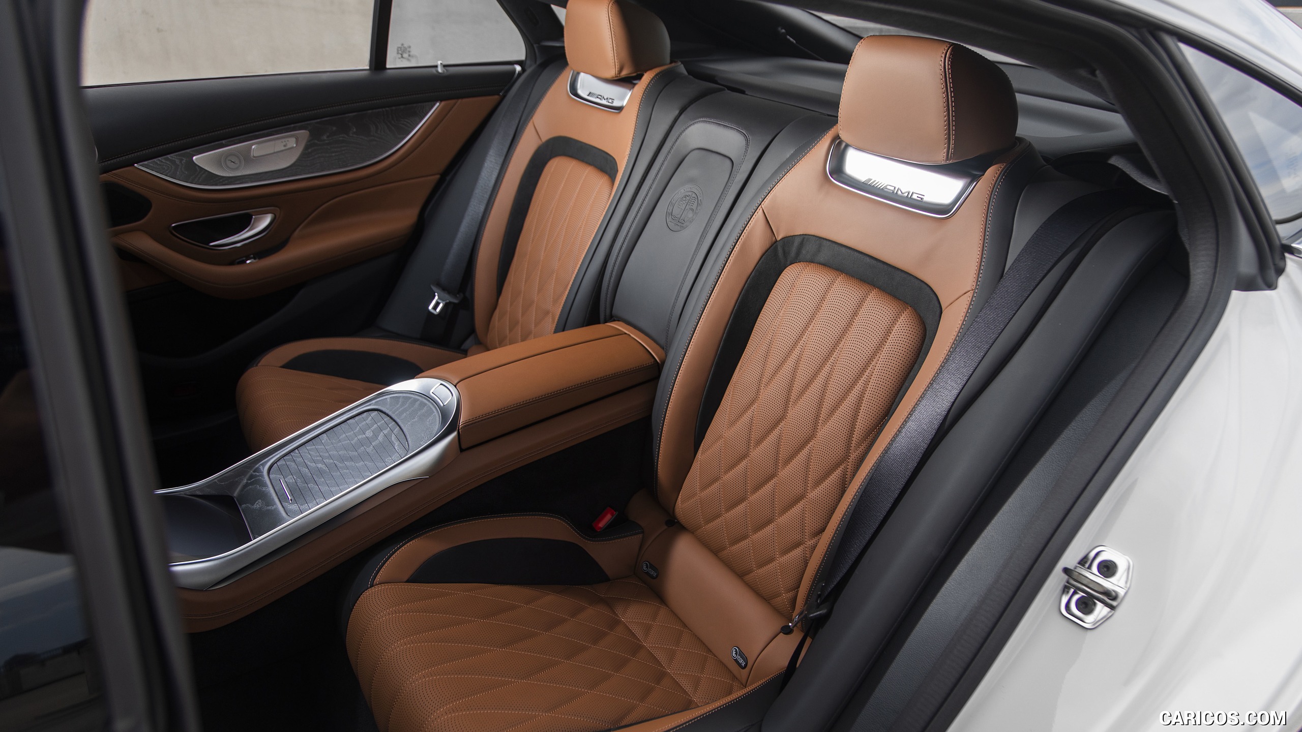 2019 Mercedes-AMG GT 53 4-Door Coupe (US-Spec) - Interior, Rear Seats, #371 of 427