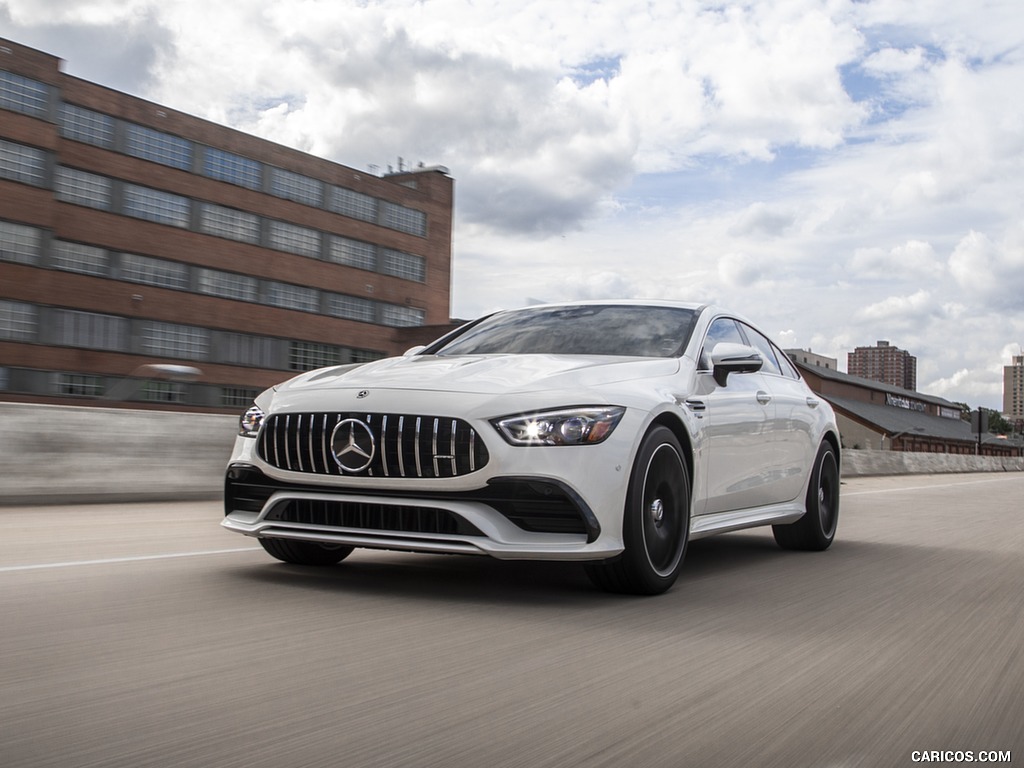 2019 Mercedes-AMG GT 53 4-Door Coupe (US-Spec) - Front Three-Quarter