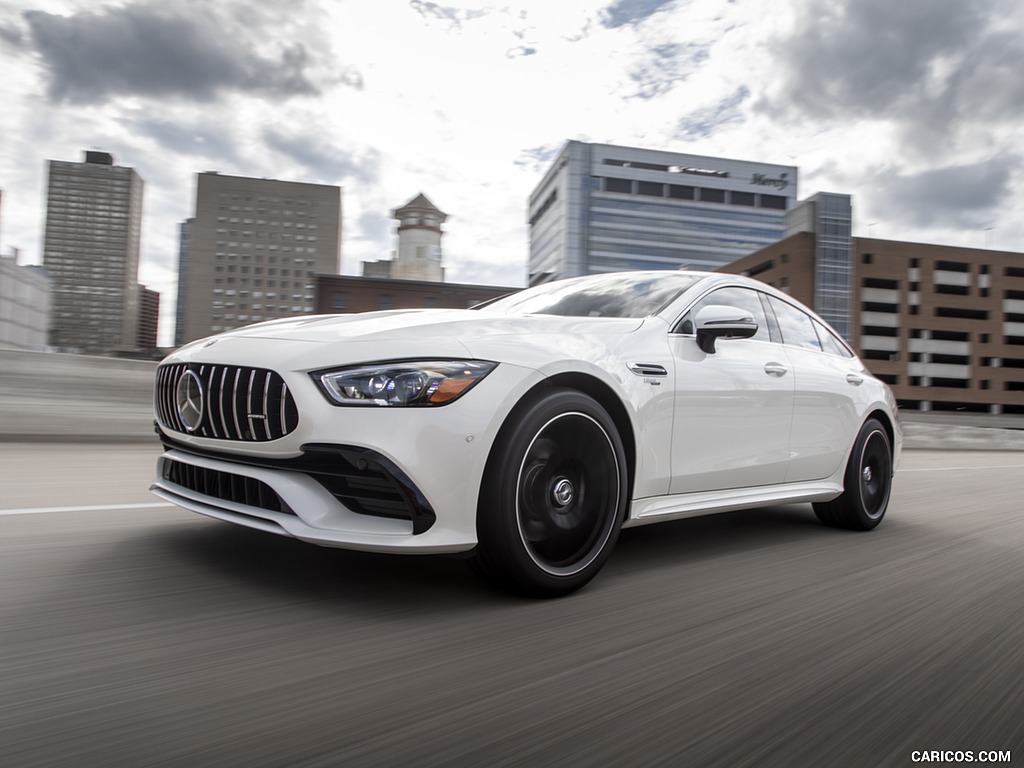 2019 Mercedes-AMG GT 53 4-Door Coupe (US-Spec) - Front Three-Quarter