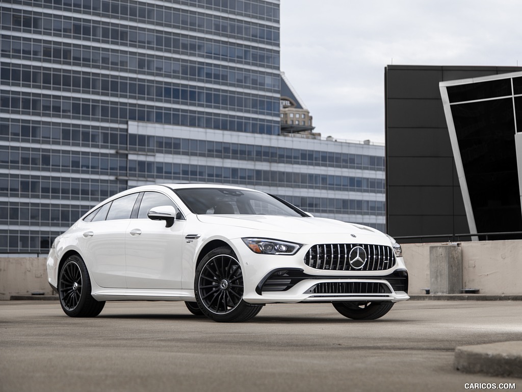 2019 Mercedes-AMG GT 53 4-Door Coupe (US-Spec) - Front Three-Quarter