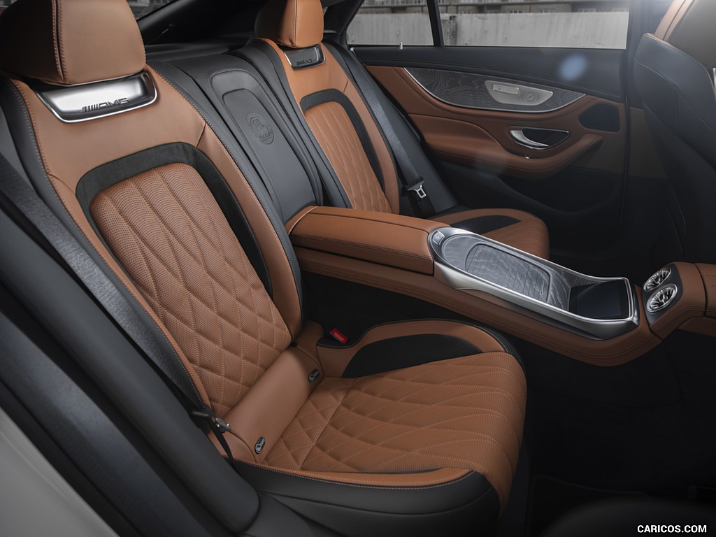 2019 Mercedes-AMG GT 53 4-Door Coupe (US-Spec) - Interior, Rear Seats