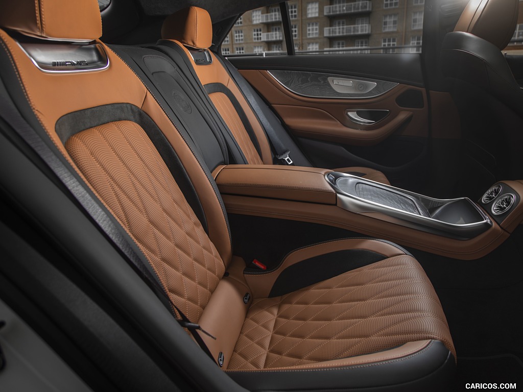 2019 Mercedes-AMG GT 53 4-Door Coupe (US-Spec) - Interior, Rear Seats