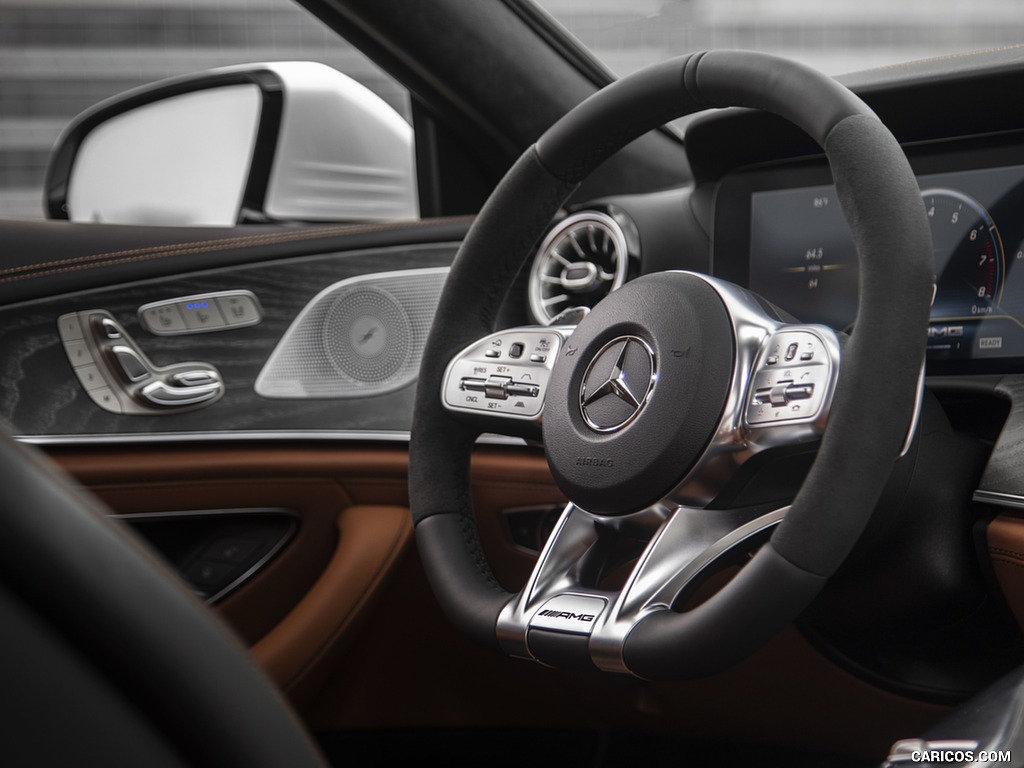 2019 Mercedes-AMG GT 53 4-Door Coupe (US-Spec) - Interior, Steering Wheel