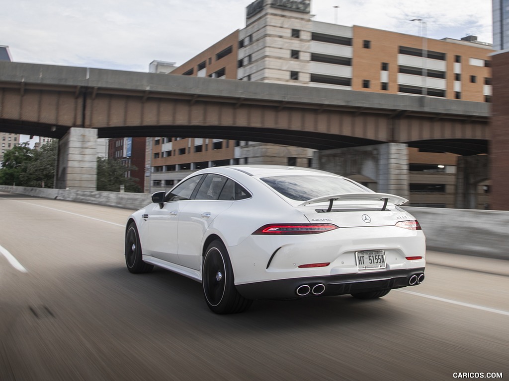 2019 Mercedes-AMG GT 53 4-Door Coupe (US-Spec) - Rear Three-Quarter