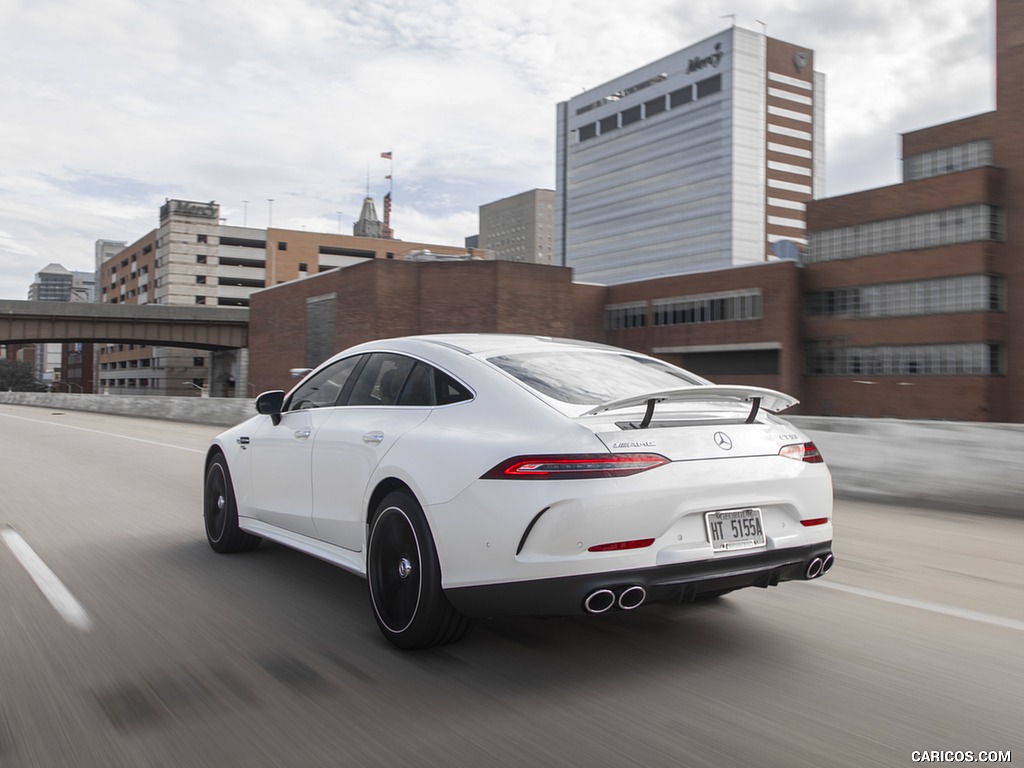 2019 Mercedes-AMG GT 53 4-Door Coupe (US-Spec) - Rear Three-Quarter