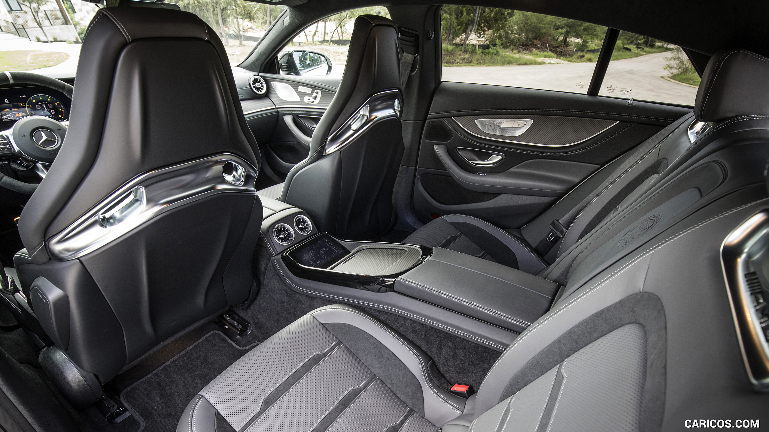 2019 Mercedes-AMG GT 53 4-Door Coupe - Interior, Rear Seats, #283 of 427