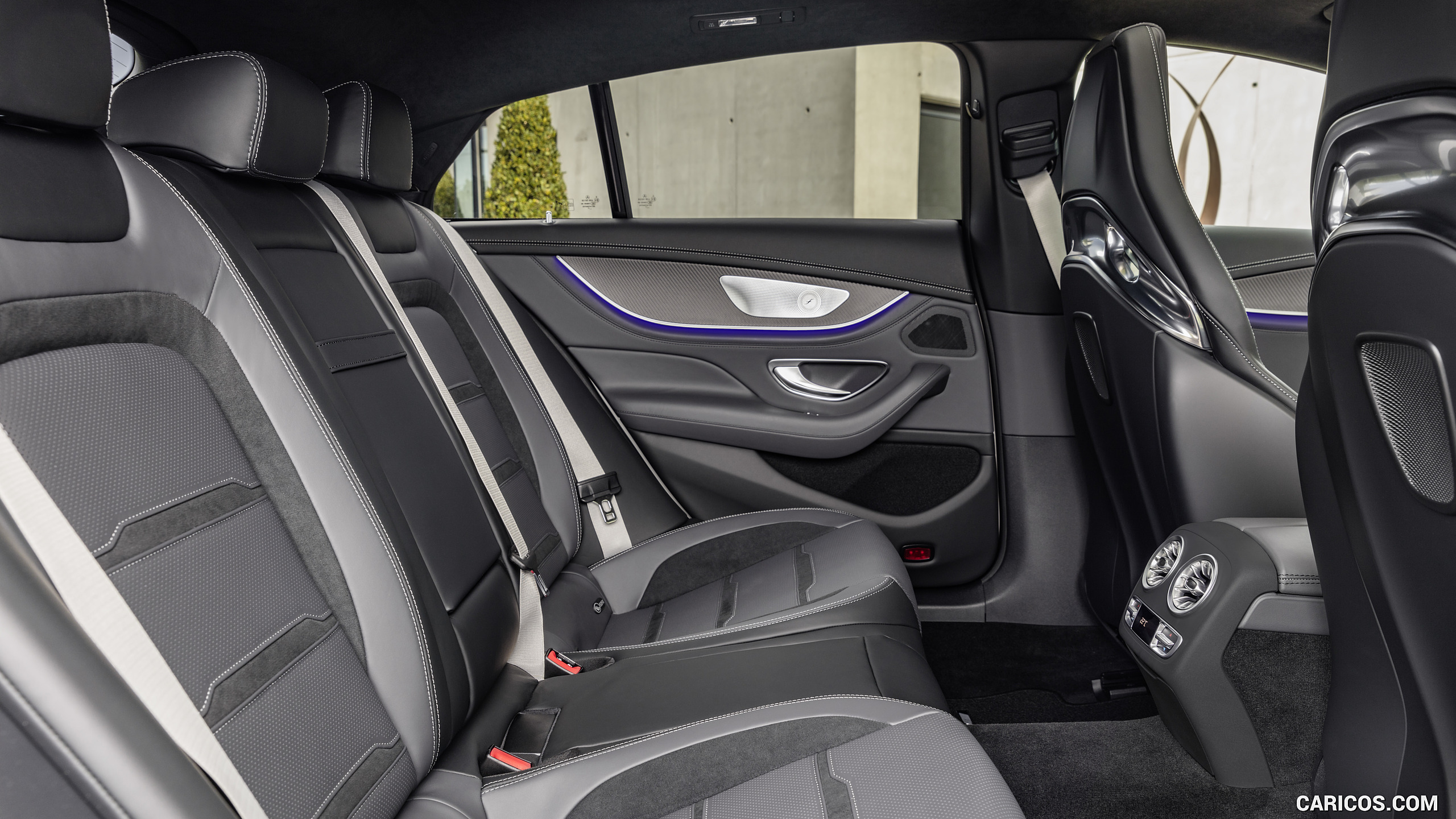 2019 Mercedes-AMG GT 53 4MATIC+ 4-Door Coupe - Interior, Rear Seats, #73 of 427