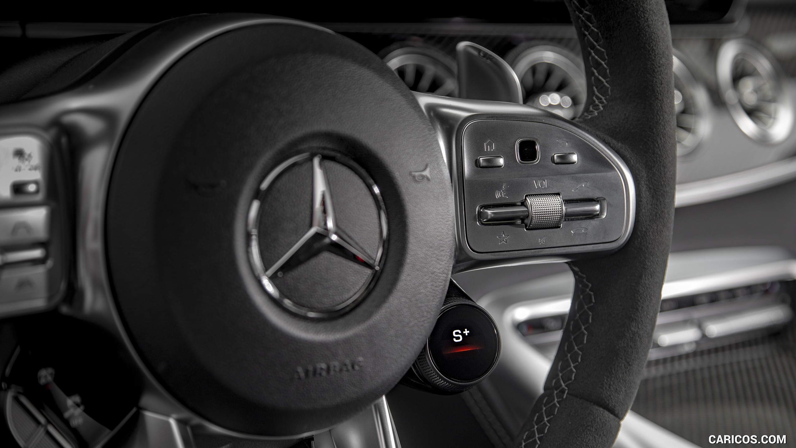 2019 Mercedes-AMG GT 63 S 4-Door Coupe (US-Spec) - Interior, Steering Wheel, #411 of 427