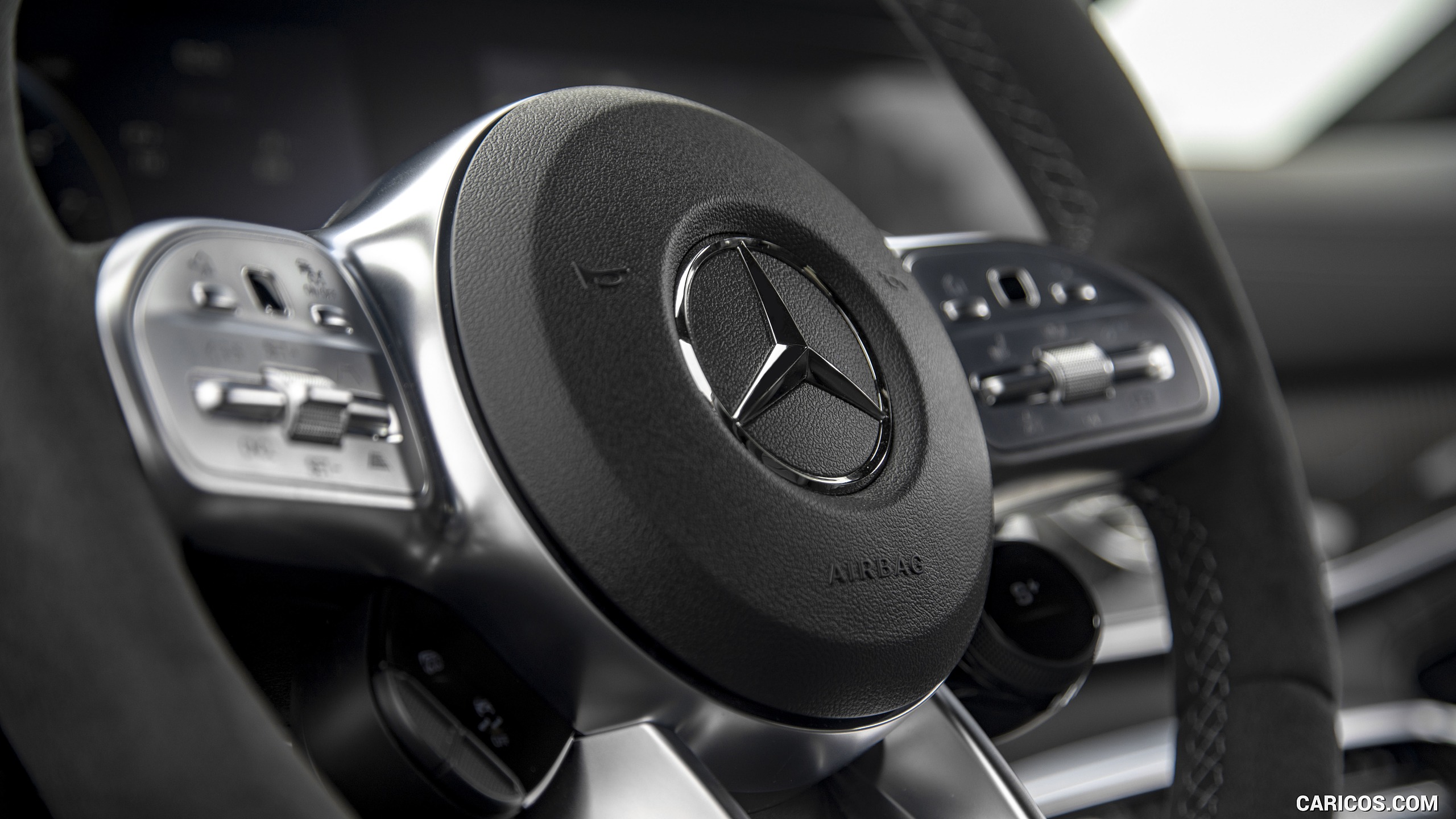2019 Mercedes-AMG GT 63 S 4-Door Coupe (US-Spec) - Interior, Steering Wheel, #412 of 427