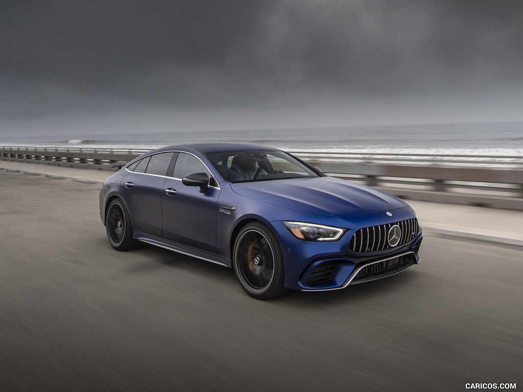 2019 Mercedes-AMG GT 63 S 4-Door Coupe (US-Spec) - Front Three-Quarter