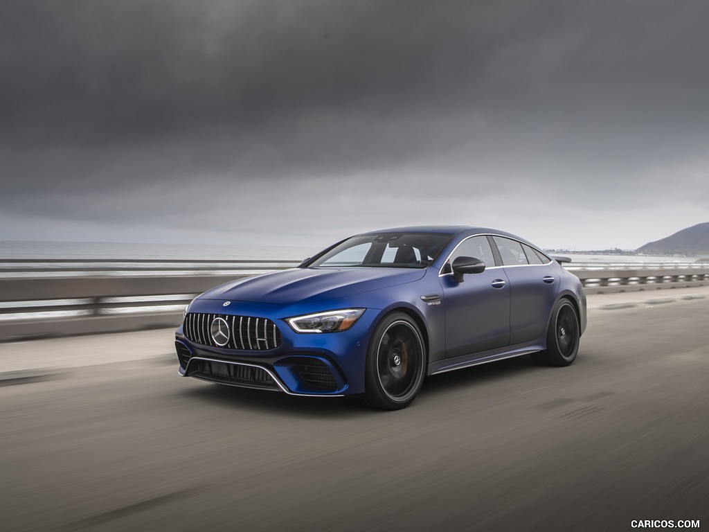 2019 Mercedes-AMG GT 63 S 4-Door Coupe (US-Spec) - Front Three-Quarter