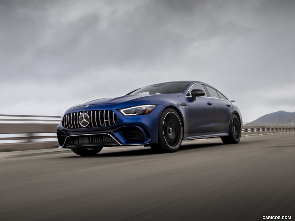 2019 Mercedes-AMG GT 63 S 4-Door Coupe (US-Spec) - Front Three-Quarter