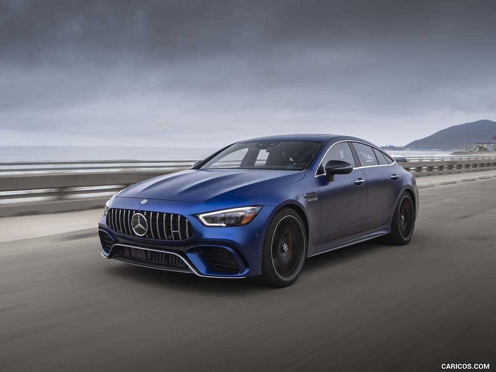 2019 Mercedes-AMG GT 63 S 4-Door Coupe (US-Spec) - Front Three-Quarter