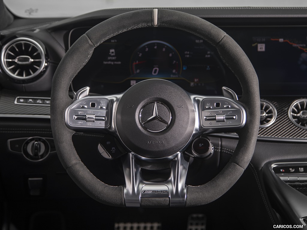 2019 Mercedes-AMG GT 63 S 4-Door Coupe (US-Spec) - Interior, Steering Wheel