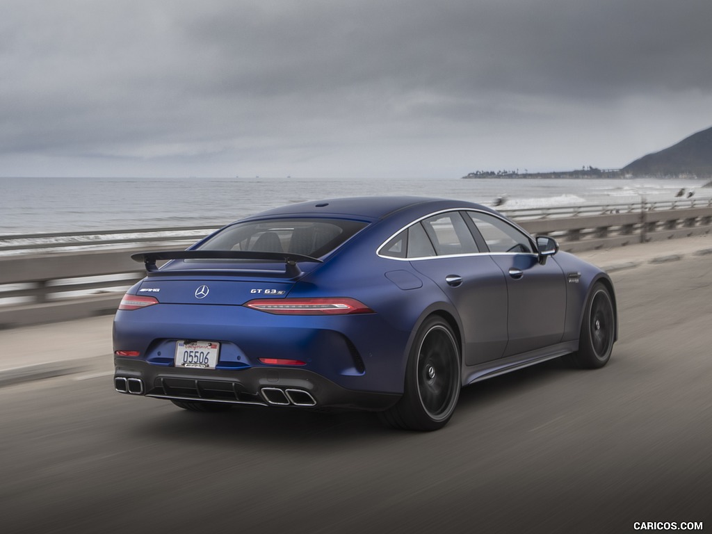 2019 Mercedes-AMG GT 63 S 4-Door Coupe (US-Spec) - Rear Three-Quarter