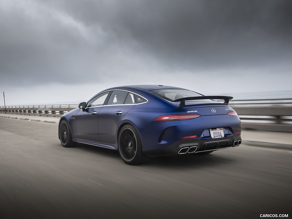 2019 Mercedes-AMG GT 63 S 4-Door Coupe (US-Spec) - Rear Three-Quarter