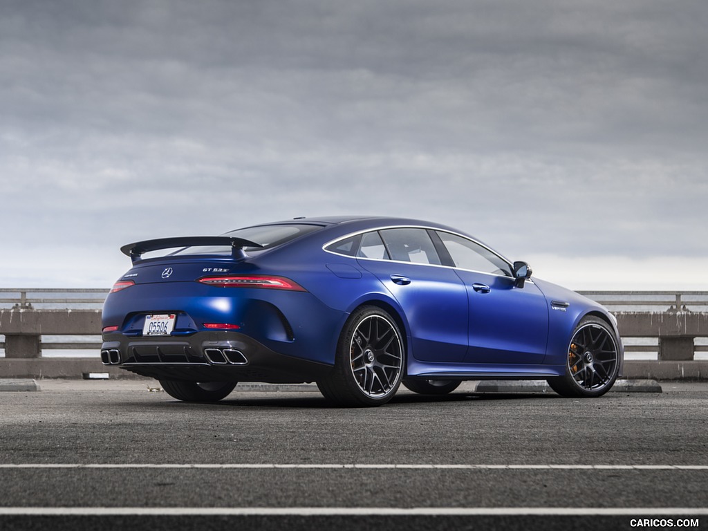 2019 Mercedes-AMG GT 63 S 4-Door Coupe (US-Spec) - Rear Three-Quarter