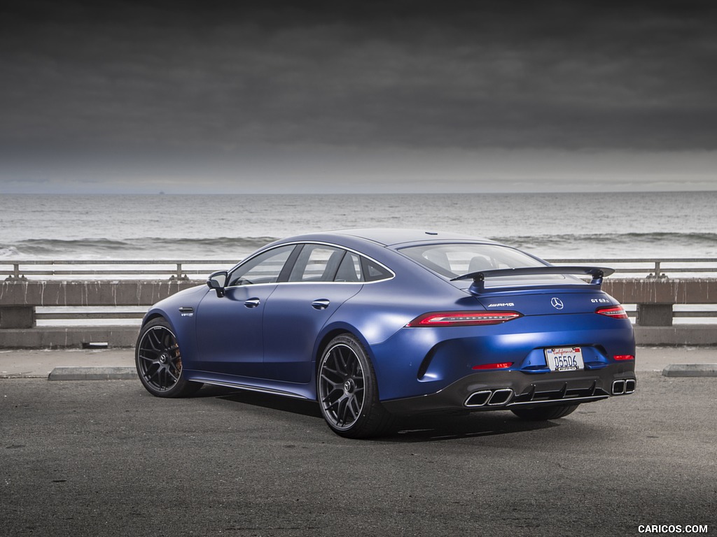 2019 Mercedes-AMG GT 63 S 4-Door Coupe (US-Spec) - Rear Three-Quarter