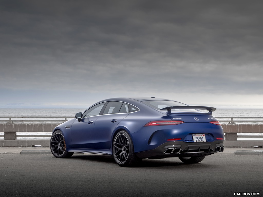 2019 Mercedes-AMG GT 63 S 4-Door Coupe (US-Spec) - Rear Three-Quarter