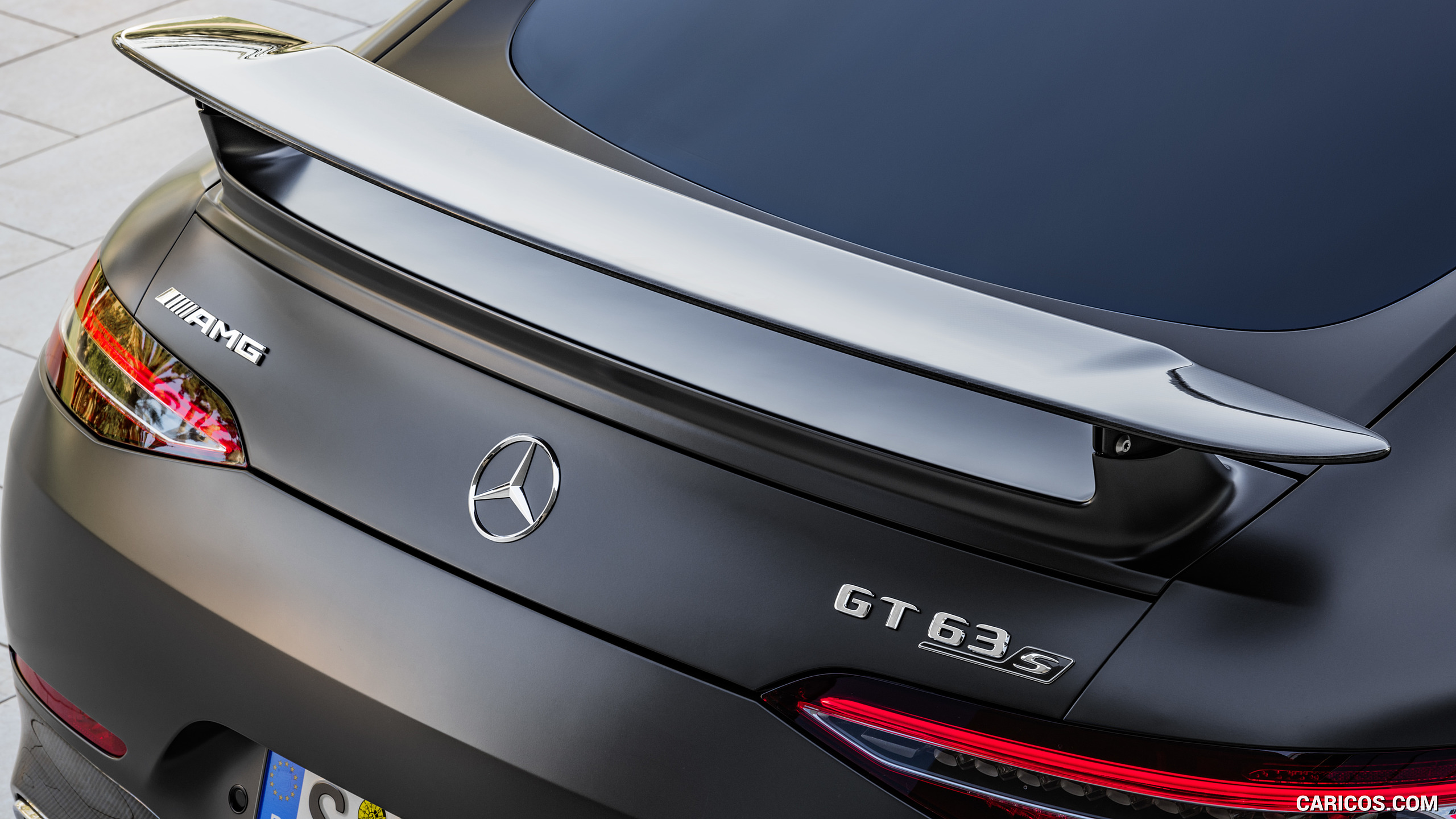 2019 Mercedes-AMG GT 63 S 4MATIC+ 4-Door Coupe (Color: Graphite Grey Magno) - Spoiler, #31 of 427