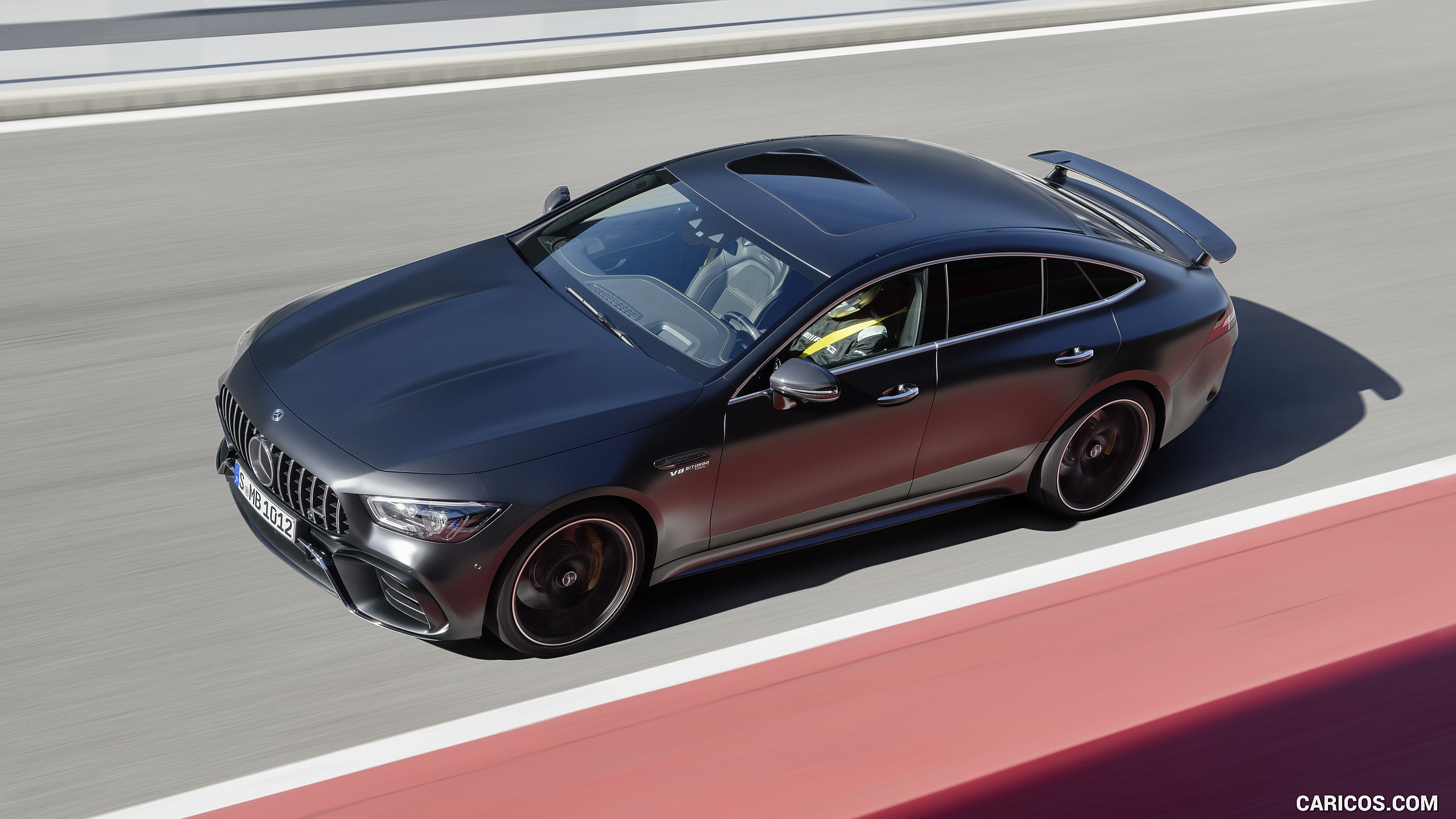 2019 Mercedes-AMG GT 63 S 4MATIC+ 4-Door Coupe (Color: Graphite Grey Magno) - Top, #11 of 427