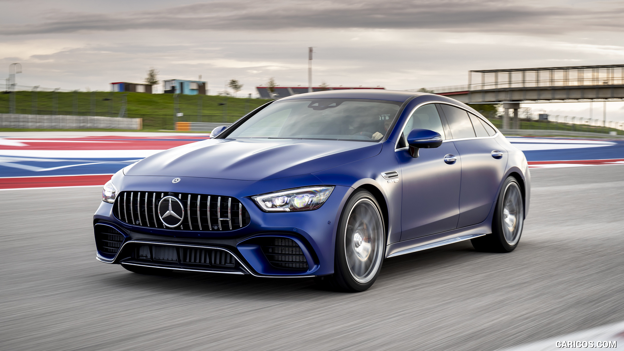 2019 Mercedes-AMG GT 63 S 4MATIC+ 4-Door Coupe - Front Three-Quarter, #96 of 427