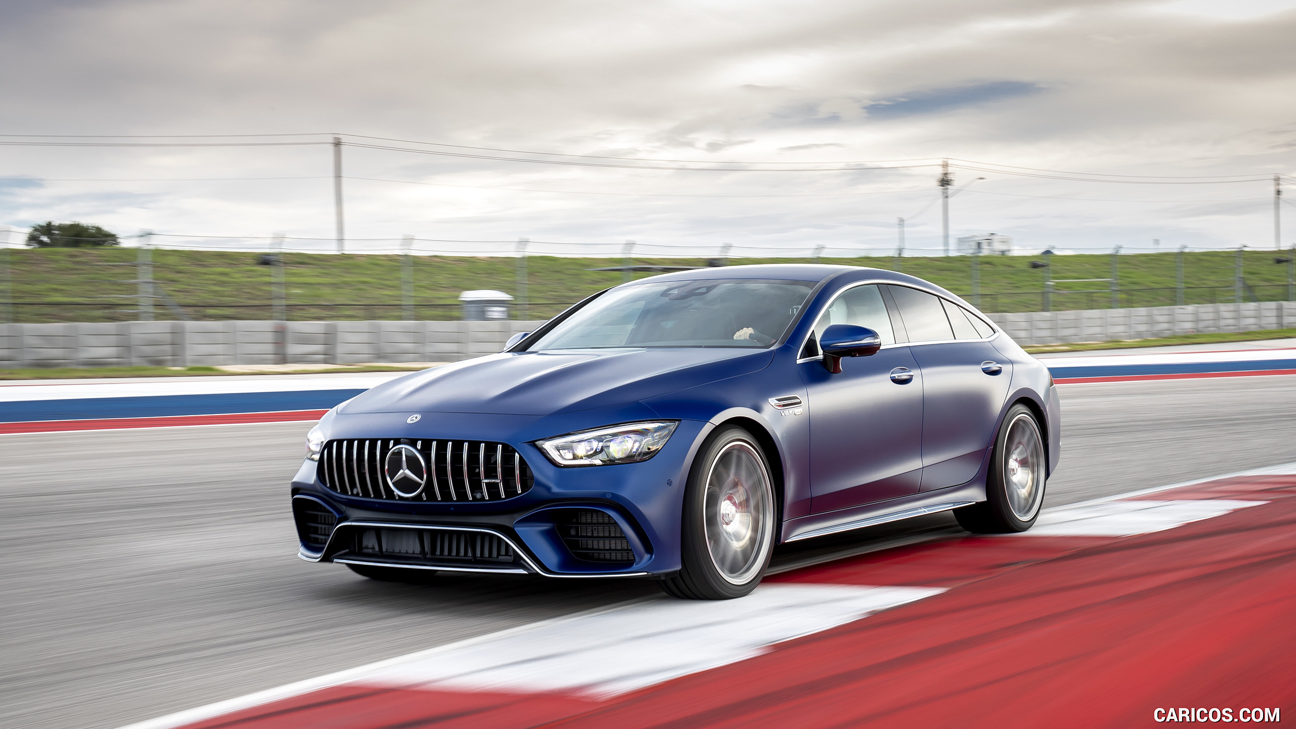 2019 Mercedes-AMG GT 63 S 4MATIC+ 4-Door Coupe - Front Three-Quarter, #97 of 427