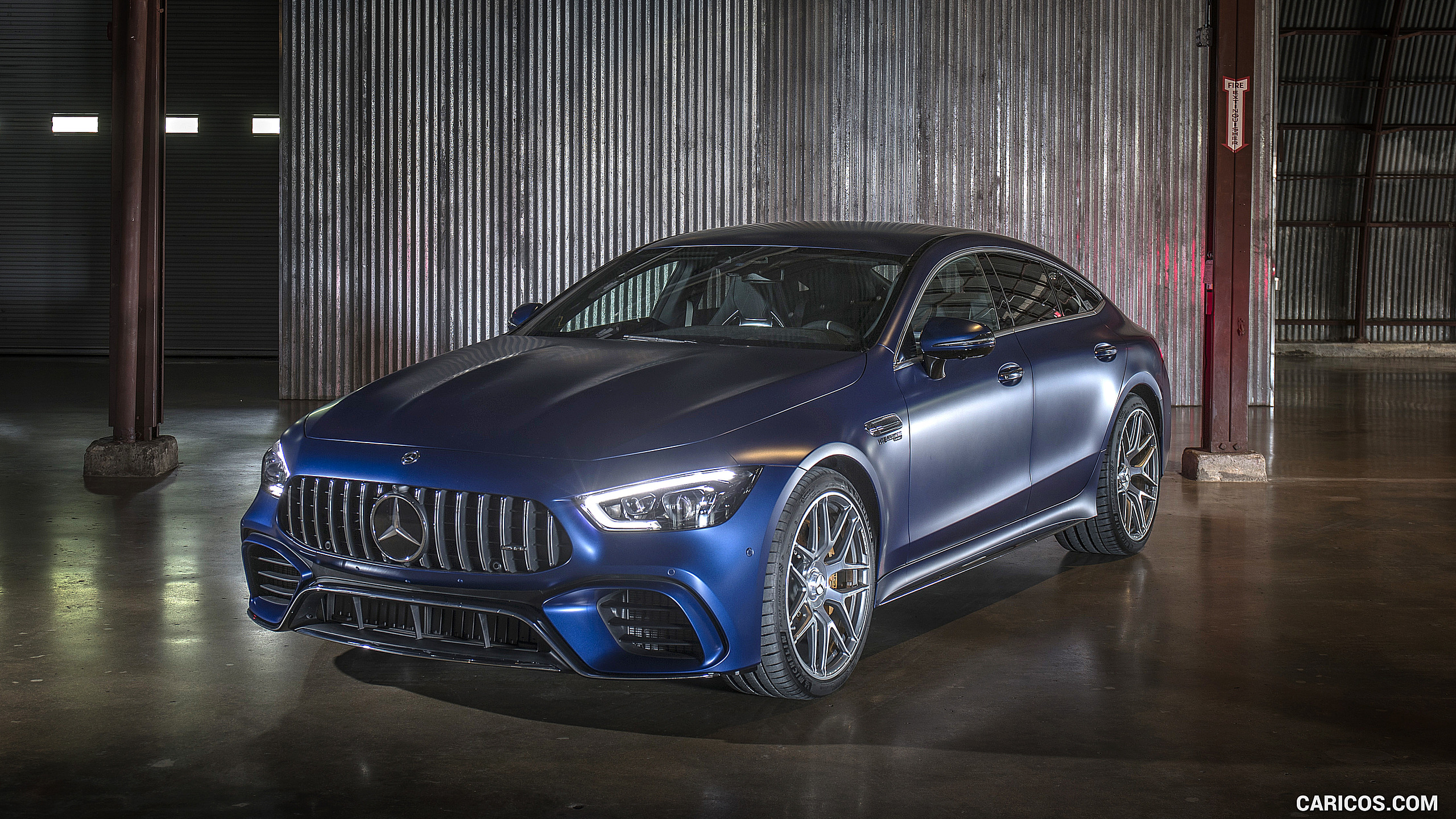 2019 Mercedes-AMG GT 63 S 4MATIC+ 4-Door Coupe - Front Three-Quarter, #135 of 427