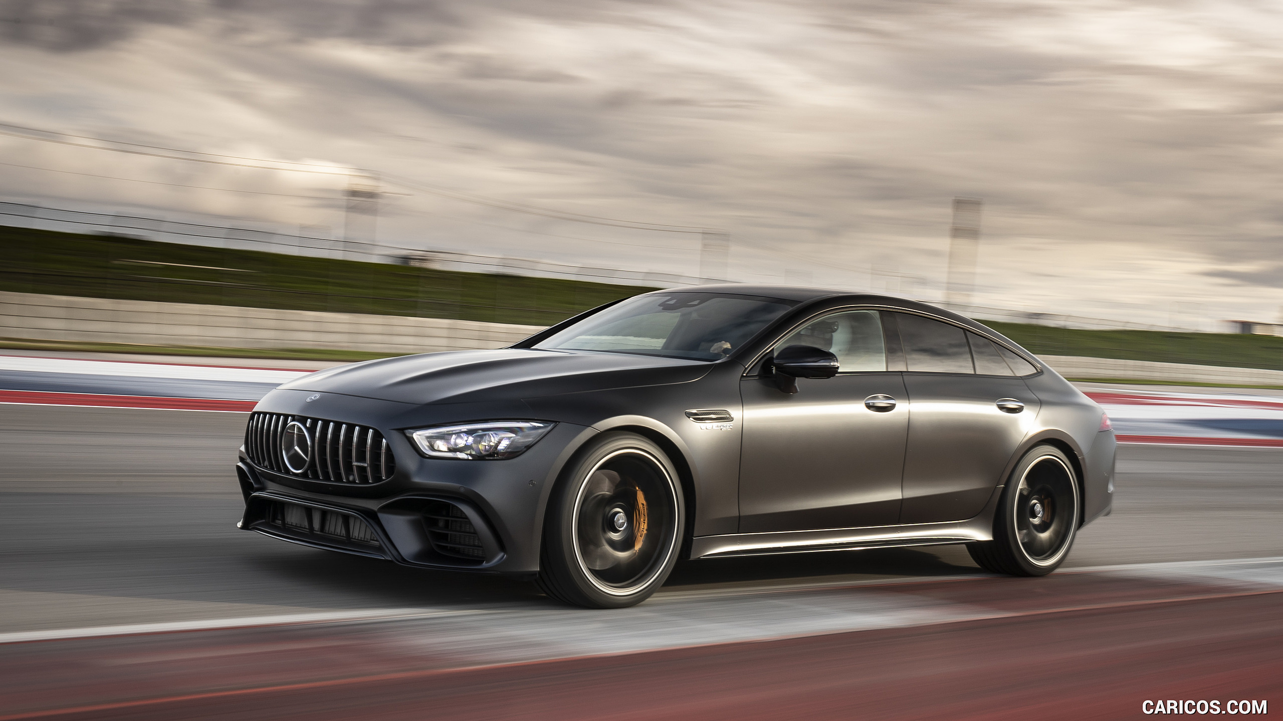 2019 Mercedes-AMG GT 63 S 4MATIC+ 4-Door Coupe - Front Three-Quarter, #174 of 427
