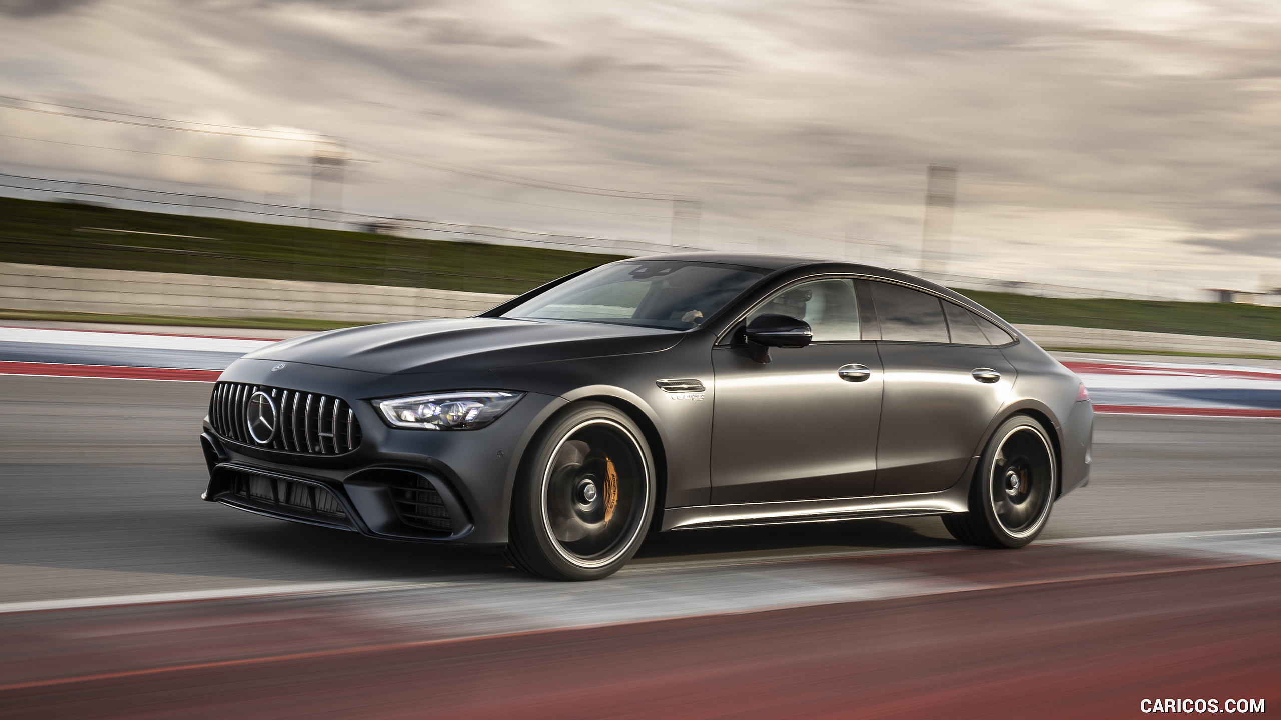 2019 Mercedes-AMG GT 63 S 4MATIC+ 4-Door Coupe - Front Three-Quarter, #175 of 427