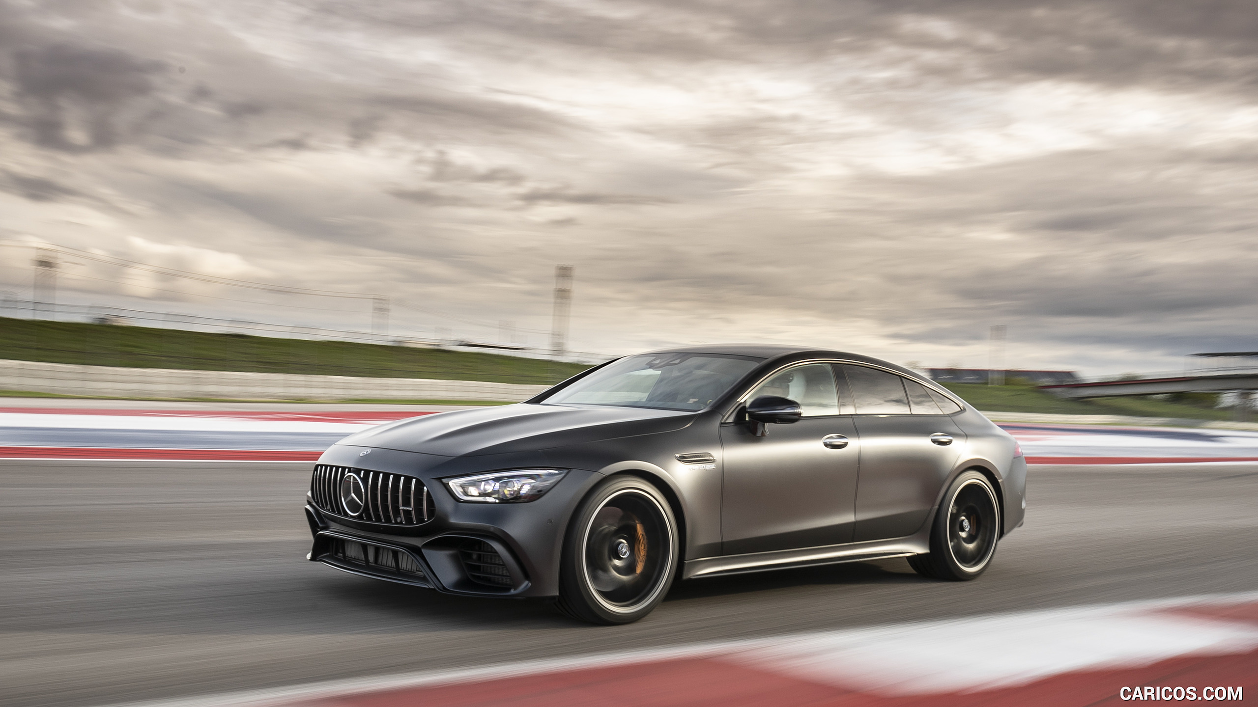 2019 Mercedes-AMG GT 63 S 4MATIC+ 4-Door Coupe - Front Three-Quarter, #177 of 427
