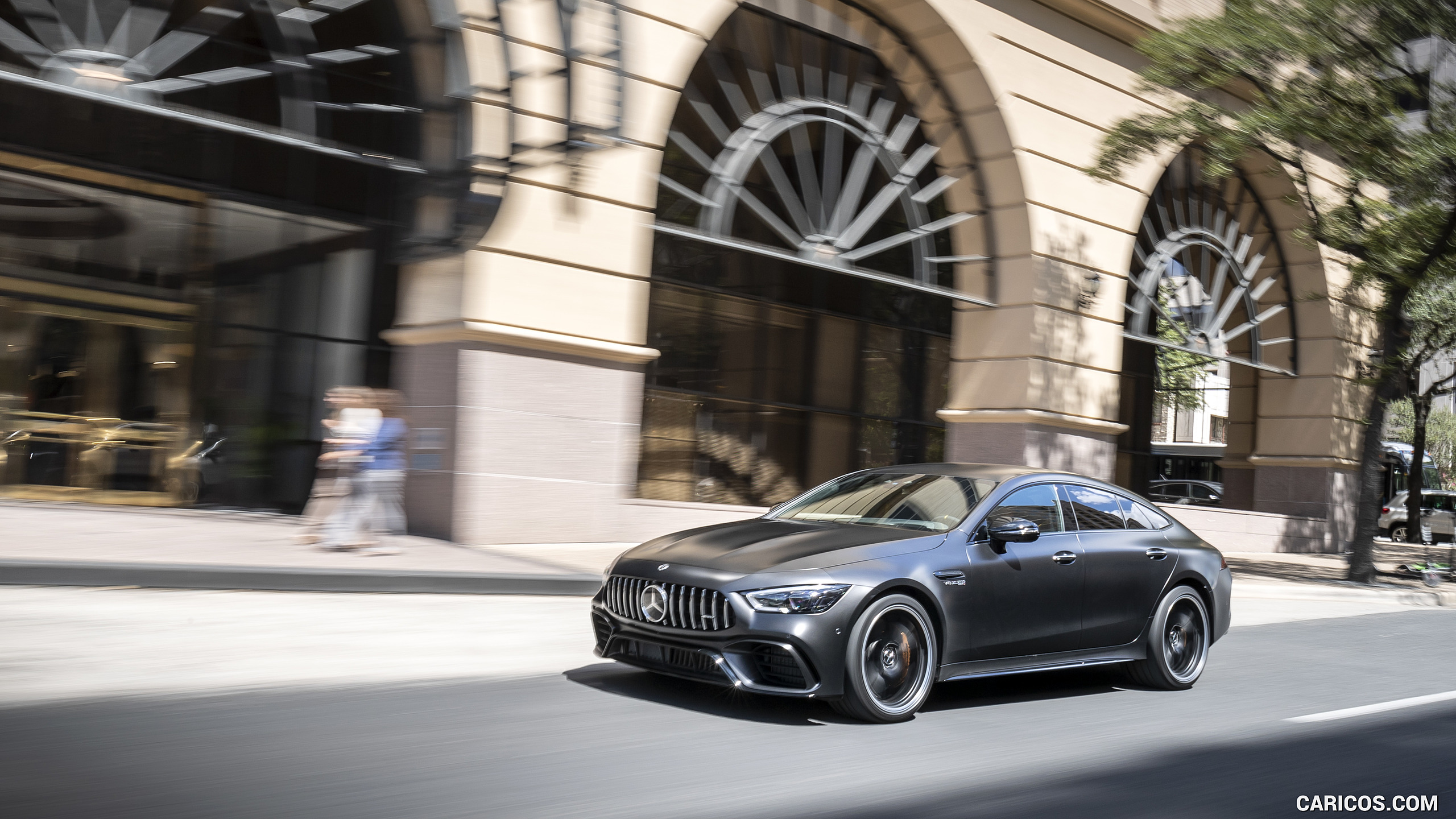 2019 Mercedes-AMG GT 63 S 4MATIC+ 4-Door Coupe - Front Three-Quarter, #202 of 427