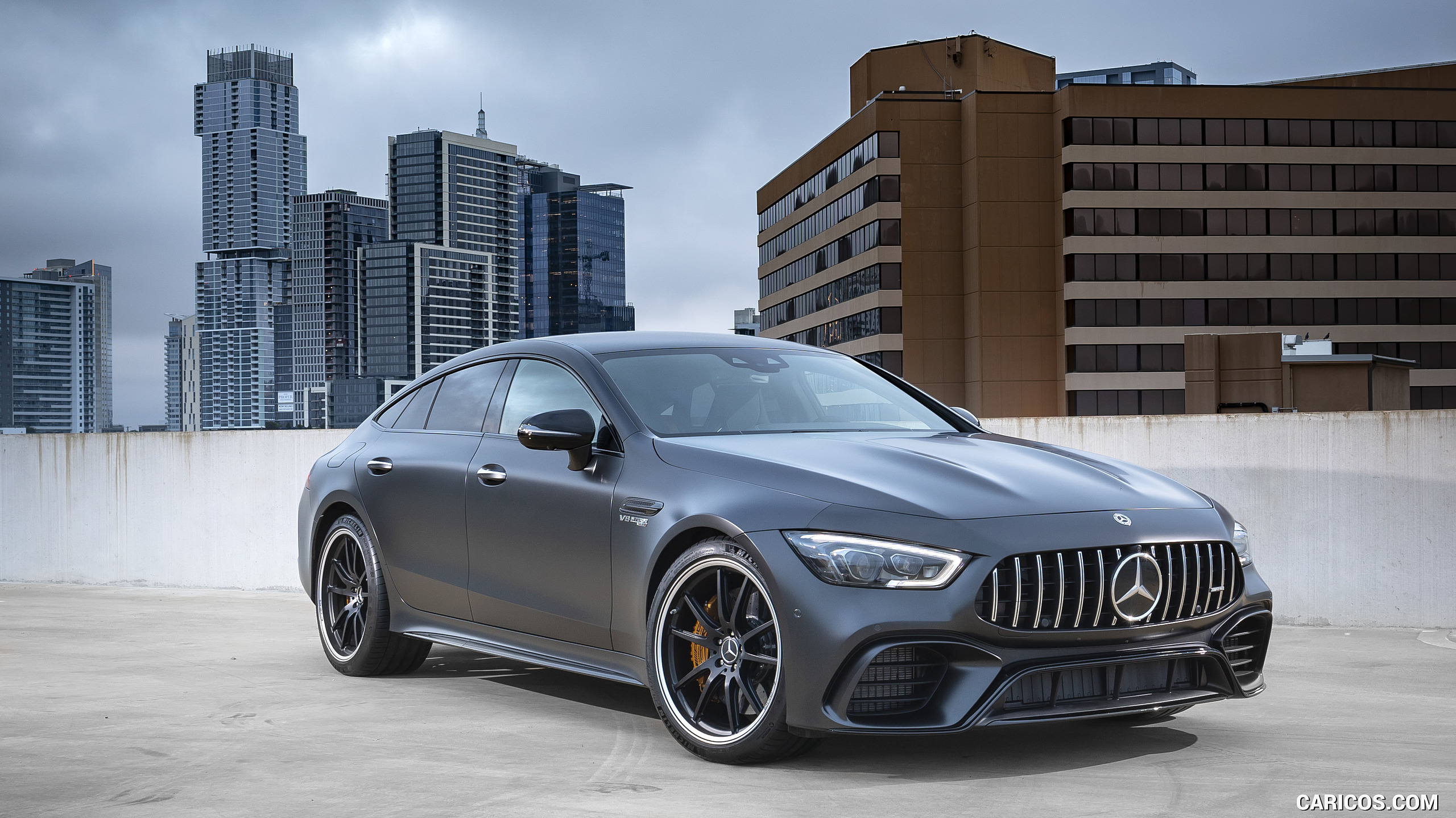 2019 Mercedes-AMG GT 63 S 4MATIC+ 4-Door Coupe - Front Three-Quarter, #207 of 427
