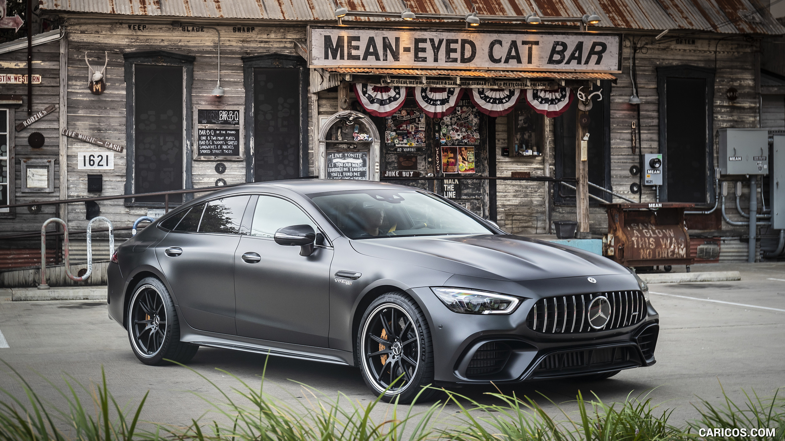 2019 Mercedes-AMG GT 63 S 4MATIC+ 4-Door Coupe - Front Three-Quarter, #218 of 427