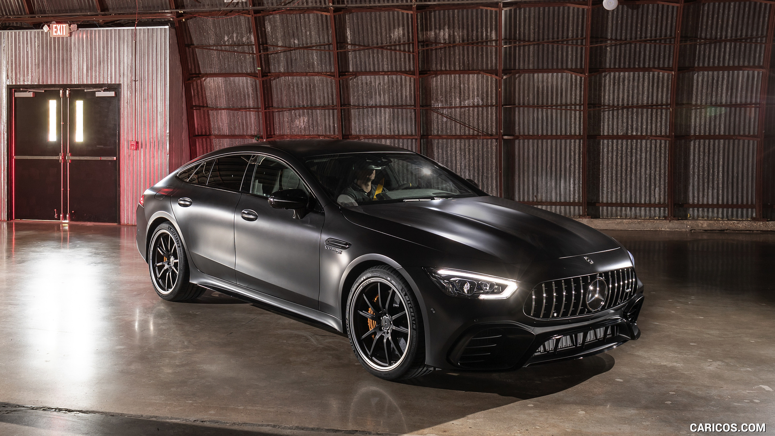2019 Mercedes-AMG GT 63 S 4MATIC+ 4-Door Coupe - Front Three-Quarter, #222 of 427