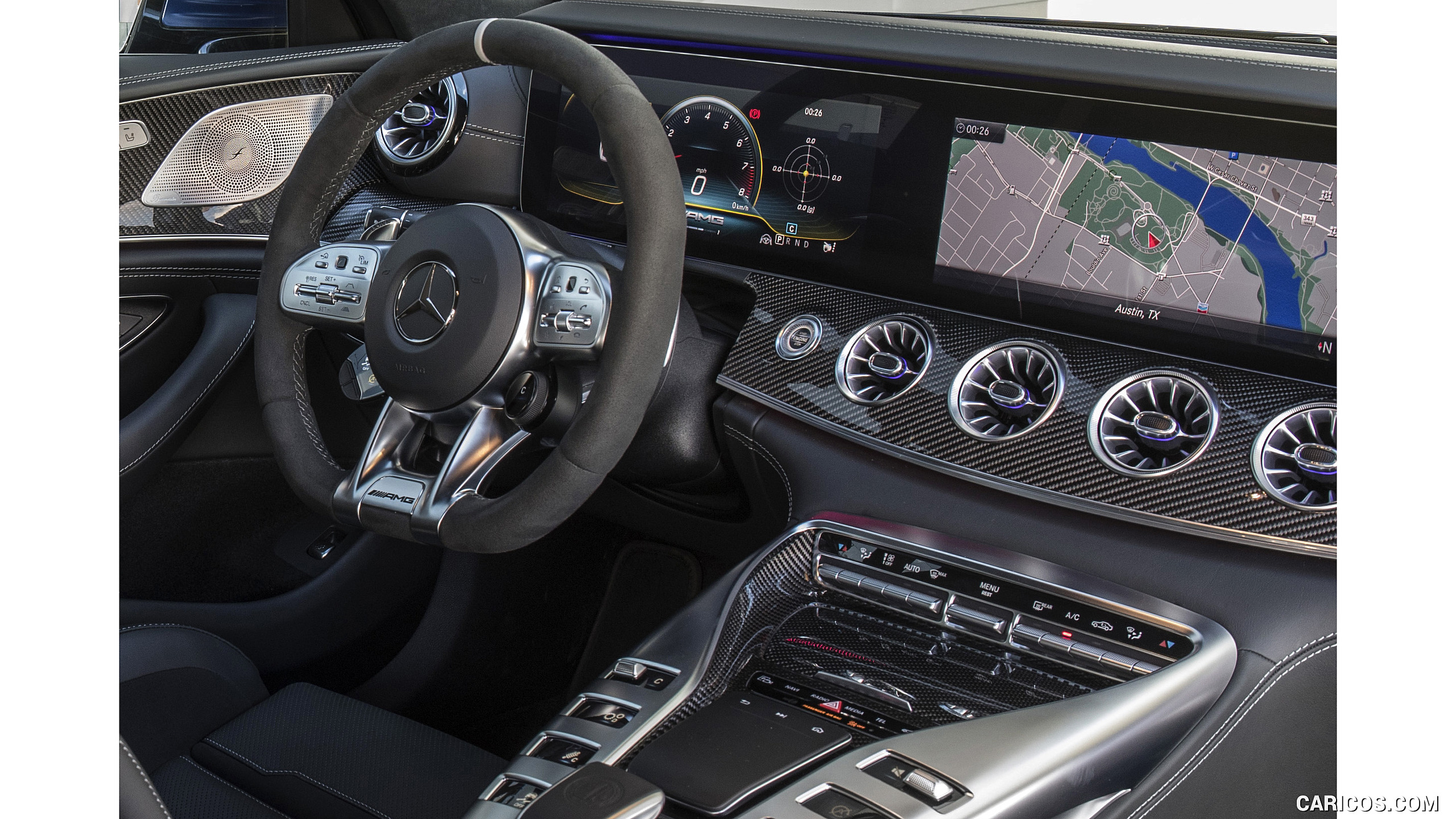 2019 Mercedes-AMG GT 63 S 4MATIC+ 4-Door Coupe - Interior, Detail, #160 of 427