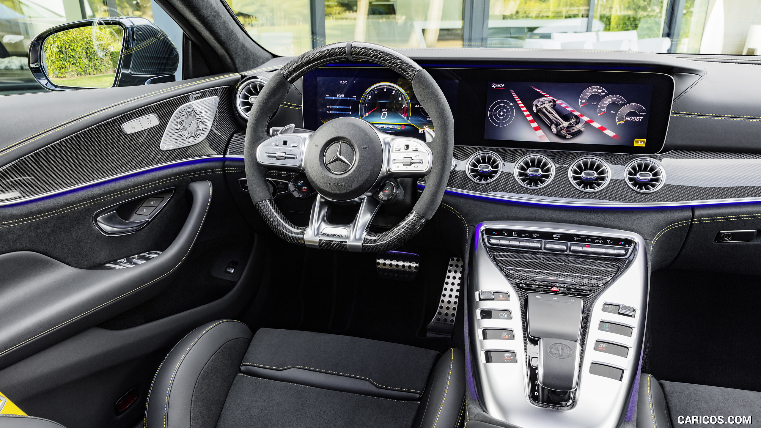 2019 Mercedes-AMG GT 63 S 4MATIC+ 4-Door Coupe - Interior, #36 of 427